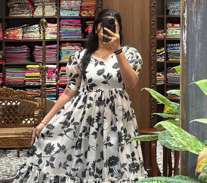 Puff Sleeve Dress