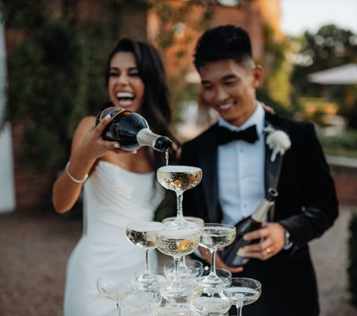 The Champagne Toast