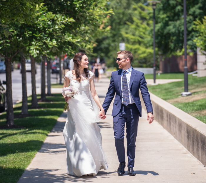 The Walk and Talk Pose