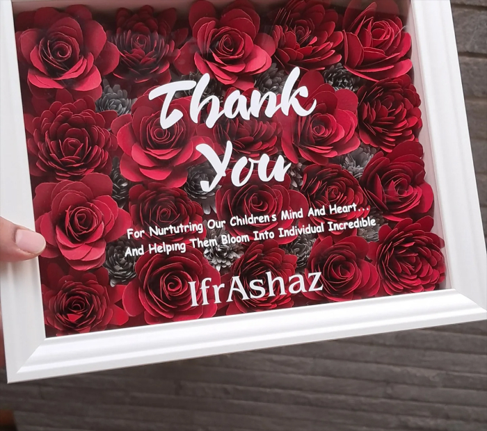 Framed Thank You Notes