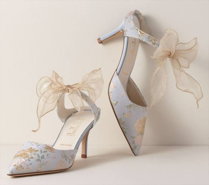 Something Bleu Elvie Flats