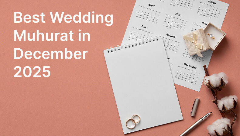 Best Wedding Muhurat in December 2025