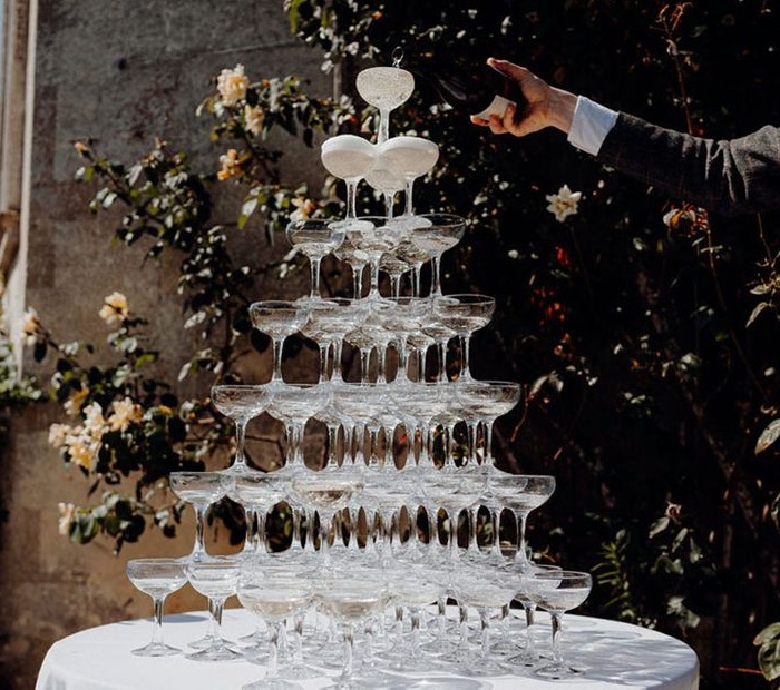 Champagne Tower