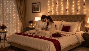 10 Ways to Make Your First Night After Marriage Special - Happy Wedding App 10 Ways to Make Your First Night After Marriage Special