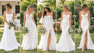 20 Beautiful Wedding Dresses for a Backyard Wedding in 2026