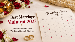 Best Marriage Muhurat 2027 Complete Month-Wise Wedding Dates Timings - Happy Wedding App Best Marriage Muhurat 2027 Complete Month-Wise Wedding Dates & Timings