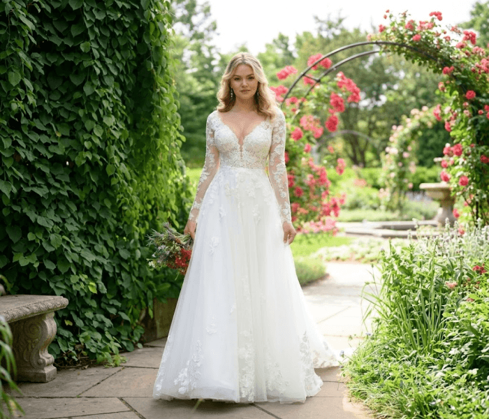 Vintage-Inspired Wedding Dress