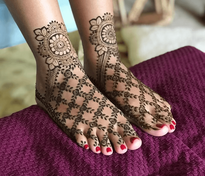 Mini mehndi jaali - Happy Wedding App Mini mehndi jaali