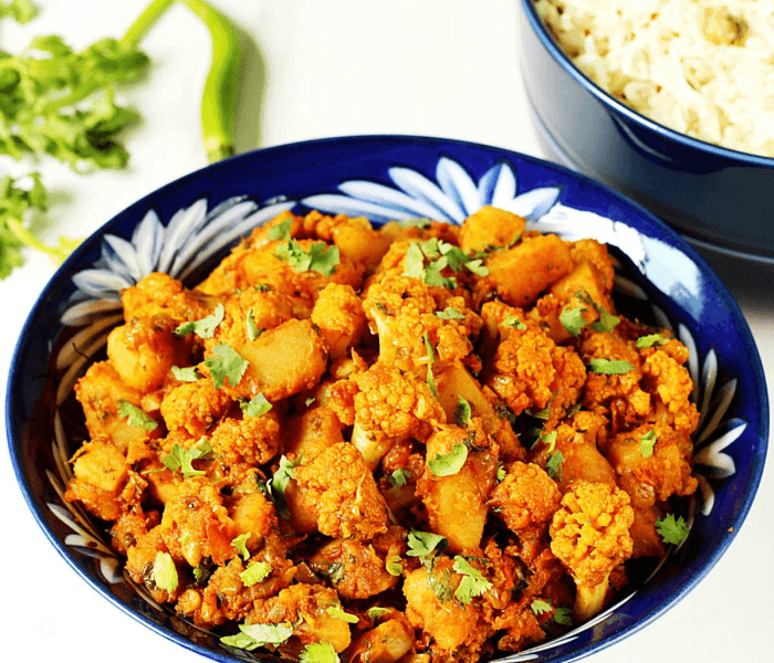 Sabzis - Aloo Gobhi - Happy Wedding App Sabzis - Aloo Gobhi