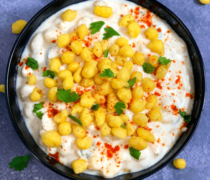Side Dishes - Boondi Raita - Happy Wedding App Side Dishes - Boondi Raita
