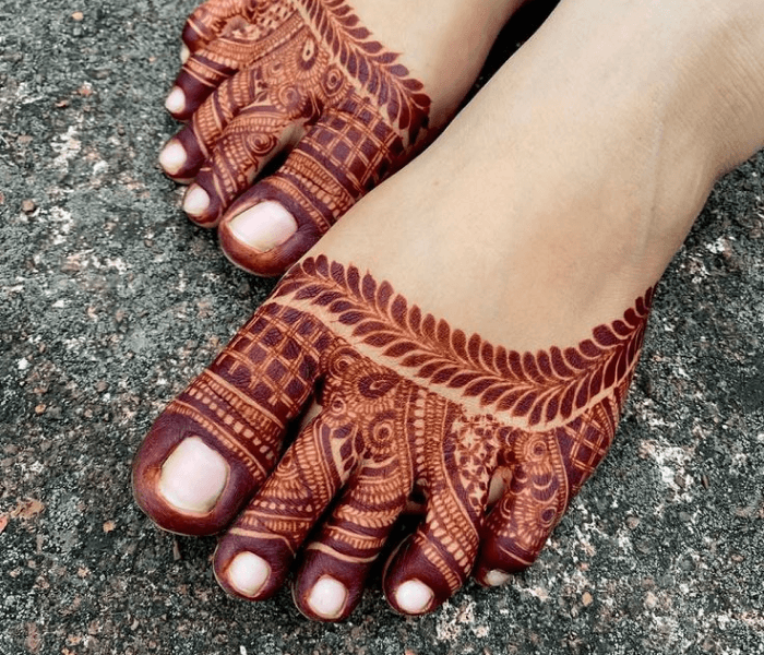 Simple toe cap design - Happy Wedding App Simple toe cap design