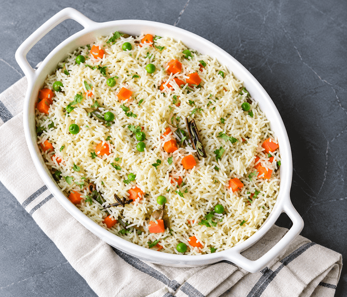 Steamed Rice 