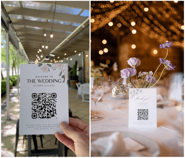 Where Can You Put the Wedding QR Code_ - Happy Wedding App Where Can You Put the Wedding QR Code?