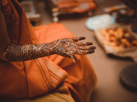 Haldi and Mehndi