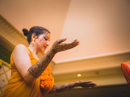 Haldi and Mehndi