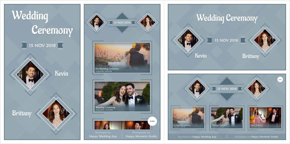 best wedding album themes templates at happy wedding app wedding album template